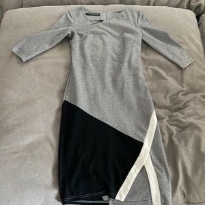 Business casual grey dress. Worn once